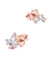Shining CZ Crystal Silver Stud Earring STS-5992